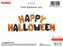 Balon Happy Halloween 41cm
