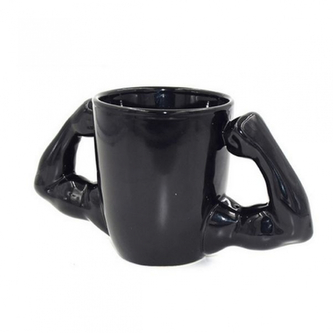 Hrnek Hulk Svalovec - černý