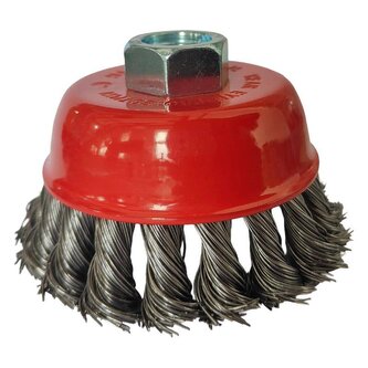 Kartáč hrnkový, copy, nerez 80 mm, M14, ENPRO