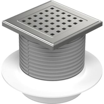 Vpusť podlahová spodní D 50 mm, límec, mřížka GATE, ENPRO