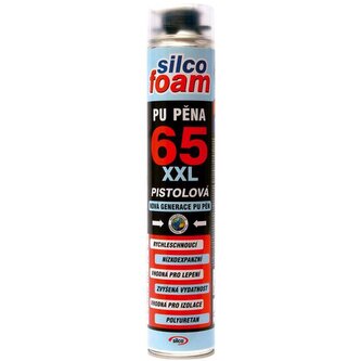 Pěna pistolová zimní 65 XXL, 750 ml, žlutá, SILCOFOAM