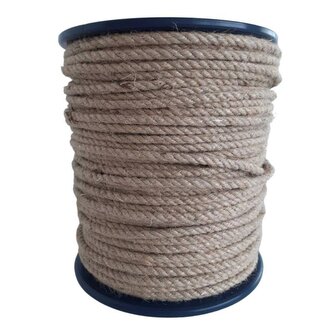 Šňůra stáčená přírodní 6 mm, 100 m, ENPRO