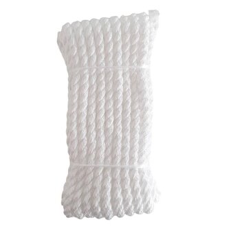 Lano stáčené PPV 10 mm, 10 m, bílé, ENPRO