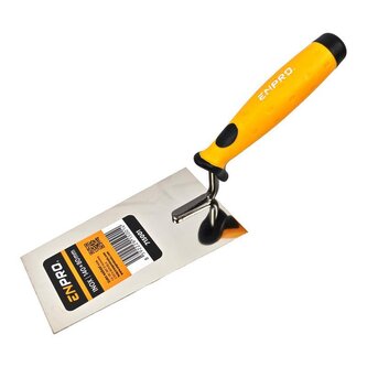 Lžíce nerez, 140 x 80 mm, gumová rukojeť, ENPRO