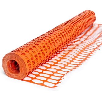 Ochranná síť HDPE, 100 g/m2, UV stabilní, 1,2 x 50 m, oranžová, ENPRO