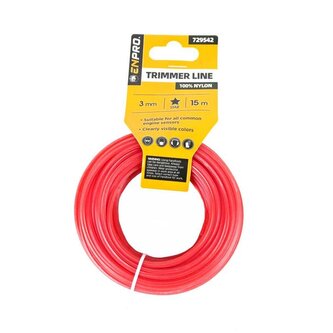 Struna do sekačky, 3 mm x 15 m, hvězda, ENPRO