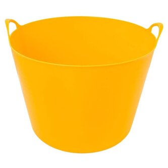 Nádoba plastová se 2 úchyty, 55 l, žlutá, ENPRO