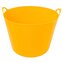Nádoba plastová se 2 úchyty, 55 l, žlutá, ENPRO