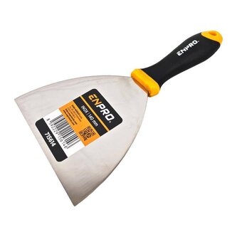 Špachtle nerez, 140 mm, gumová rukojeť, ENPRO