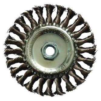 Kartáč radiální, copy, nerezový, 125 mm, M14, ENPRO