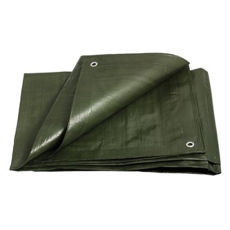 Plachta zakrývací PROFI, 8 x 12 m, 200 g/m2, zelená, ENPRO