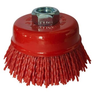 Kartáč hrnkový, nylonový, vlnitý, 75 mm, M14, ENPRO