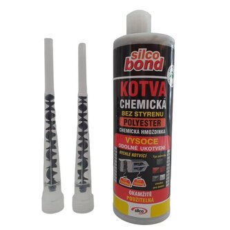 Kotva chemická polyester, 420 ml, SILCO