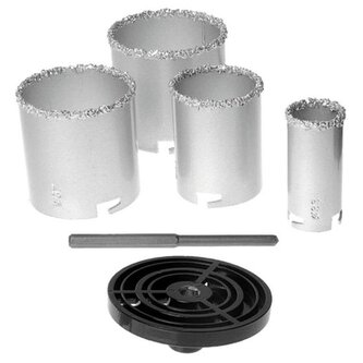 Korunka vykružovací, Ø 33, 53, 67, 73 mm, 6 ks, ENPRO