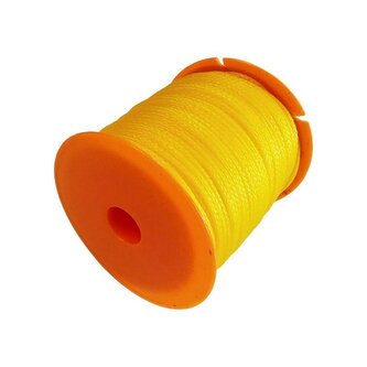 Provázek stavební pletený, 50 m, 2 mm, žlutý, ENPRO