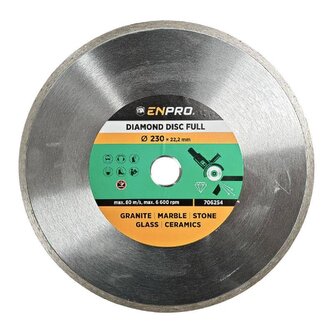 Kotouč diamantový plný Ø 230 x 22.2 mm, ENPRO