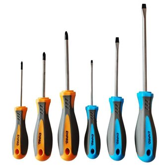 Šroubováky SET, 6 ks, PH + ploché, CrV, ENPRO