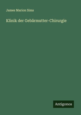 Klinik der Gebärmutter-Chirurgie