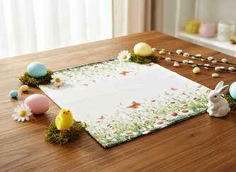 Dekorační ozdobný ubrousek JARNÍ LOUKA 32x45 cm Mybesthome