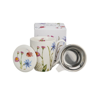 Kubek z zaparzaczem ze stali nierdzewnej BARWY NATURY