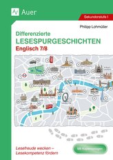 Differenzierte Lesespurgeschichten Englisch 7-8