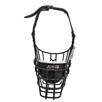 Náhubek černý/kůže německý ovčák, malamut, čuvač - pes