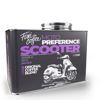 Motokafe – Scooter – dárková káva kapsle / stylový plechový kanystr / 30 ks