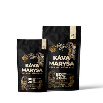 Káva Maryša – Směs Káva Maryša – dárková káva zrnková / sáček Doypack / 500 g