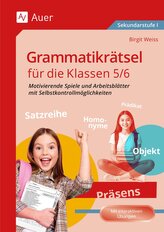 Grammatikrätsel für die Klassen 5-6