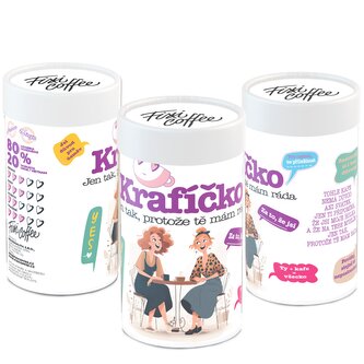 Krafíčko - Jen tak, protože tě mám ráda zrnková / papírová tuba / 250 g