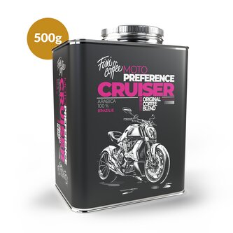 Motokafe – Cruiser – dárková káva zrnková / stylový plechový kanystr / 500 g