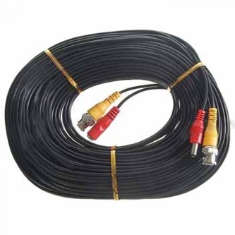 BNC video + DC napájecí kabel pro AHD/TVI i CCTV systém - 40m