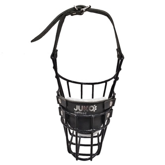 Náhubek černý/kůže dalmatin, husky, ohař, labrador, retriever - pes