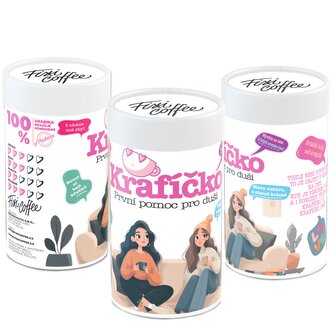 Krafíčko - První pomoc pro duši jemně mletá / papírová tuba / 250 g