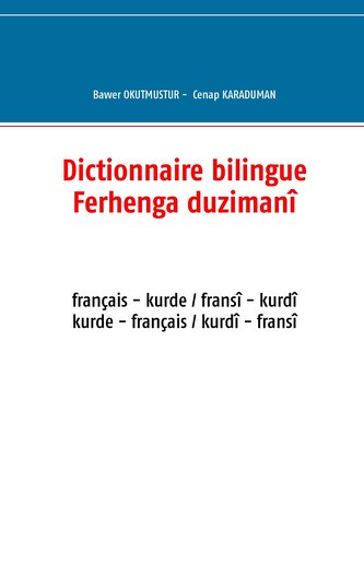 Dictionnaire bilingue français - kurde