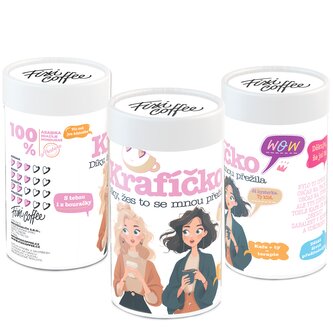 Krafíčko - Diky, žes to se mnou přežila zrnková / papírová tuba / 250 g