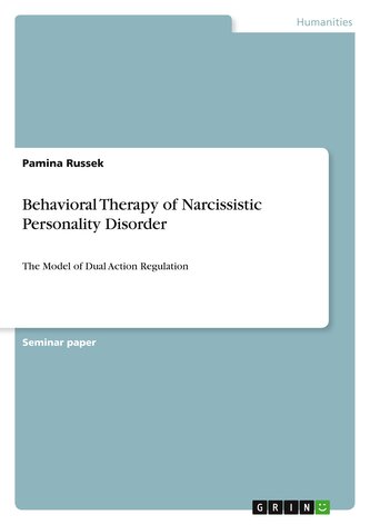 Behavioral Therapy of Narcissistic Personality Disorder