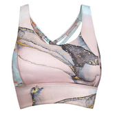 Dámská sportovní podprsenka Basel, abstraktní motiv, Velikost S