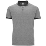 Pánská polokošile Bowie, černá melírová, Velikost S