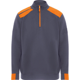 Pánská mikina Maverick, modrošedá/oranžová, Velikost S