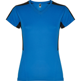 Dámské sportovní tričko Suzuka, královská modrá/černá, Velikost S