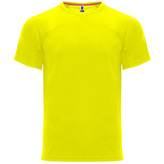 Pánské sportovní tričko Monaco, svítivě žlutá, Velikost XXL