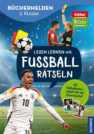kicker Kids, Lesen lernen mit Fußballrätseln,