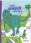 Mein Sticker-Malbuch. Dinosaurier