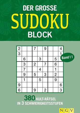 Der große Sudoku-Block - Band 11