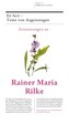 Erinnerungen an Rainer Maria Rilke, 2 Bde.