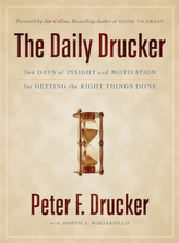 The Daily Drucker. Daily Drucker - Wirtschaftswissen zum täglichen Gebrauch, englische Ausgabe