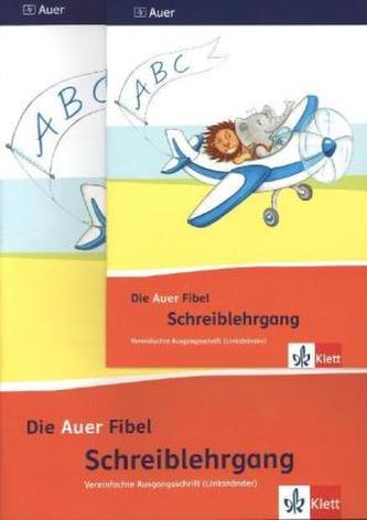 Schreibschriftlehrgang, Vereinfachte Ausgangsschrift für Linkshänder, 1. Schuljahr
