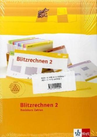 Blitzrechnen 2, Karteikarten mit Box zum Selberbauen