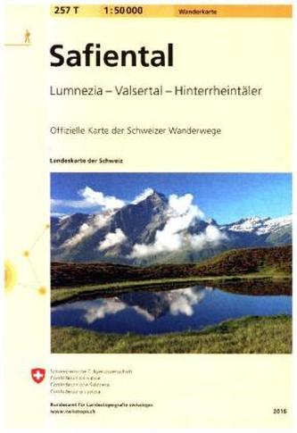 Landeskarte der Schweiz Safiental